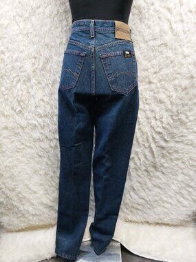 Vintage Parasuco Jeans Women's Blue Straight Legs Denim Jeans size 25